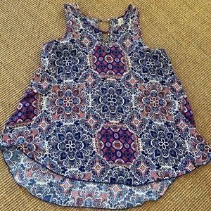 Allison Joy/ Size M/printed blouse